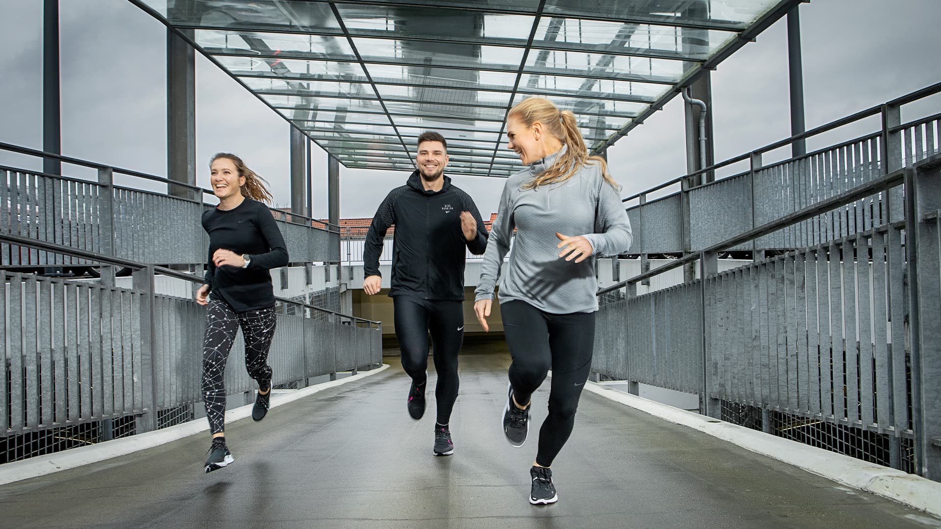 Zieh dich gut an für den Winterlauf